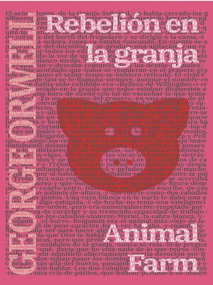 cover image of Rebelión en la granja--Animal Farm